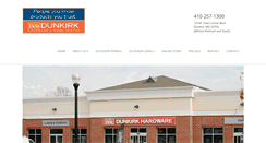 Desktop Screenshot of dunkirkhardware.com